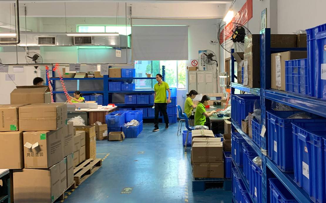 Production, testing & shipping — under one roof — LED Lightning