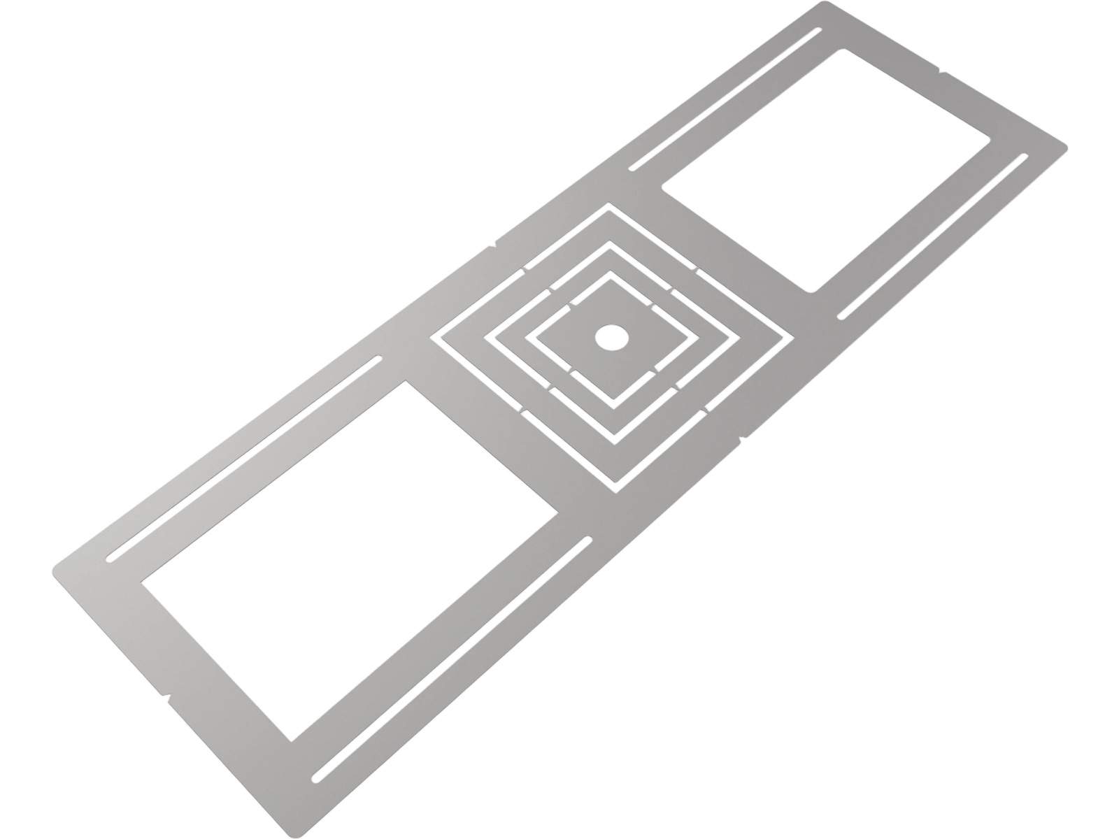 New Construction Mounting Plates — Galvanized new-construction mounting plates and brackets for 3–12 inch round and square recessed lights.